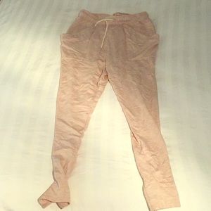 Sand coloured joggers
